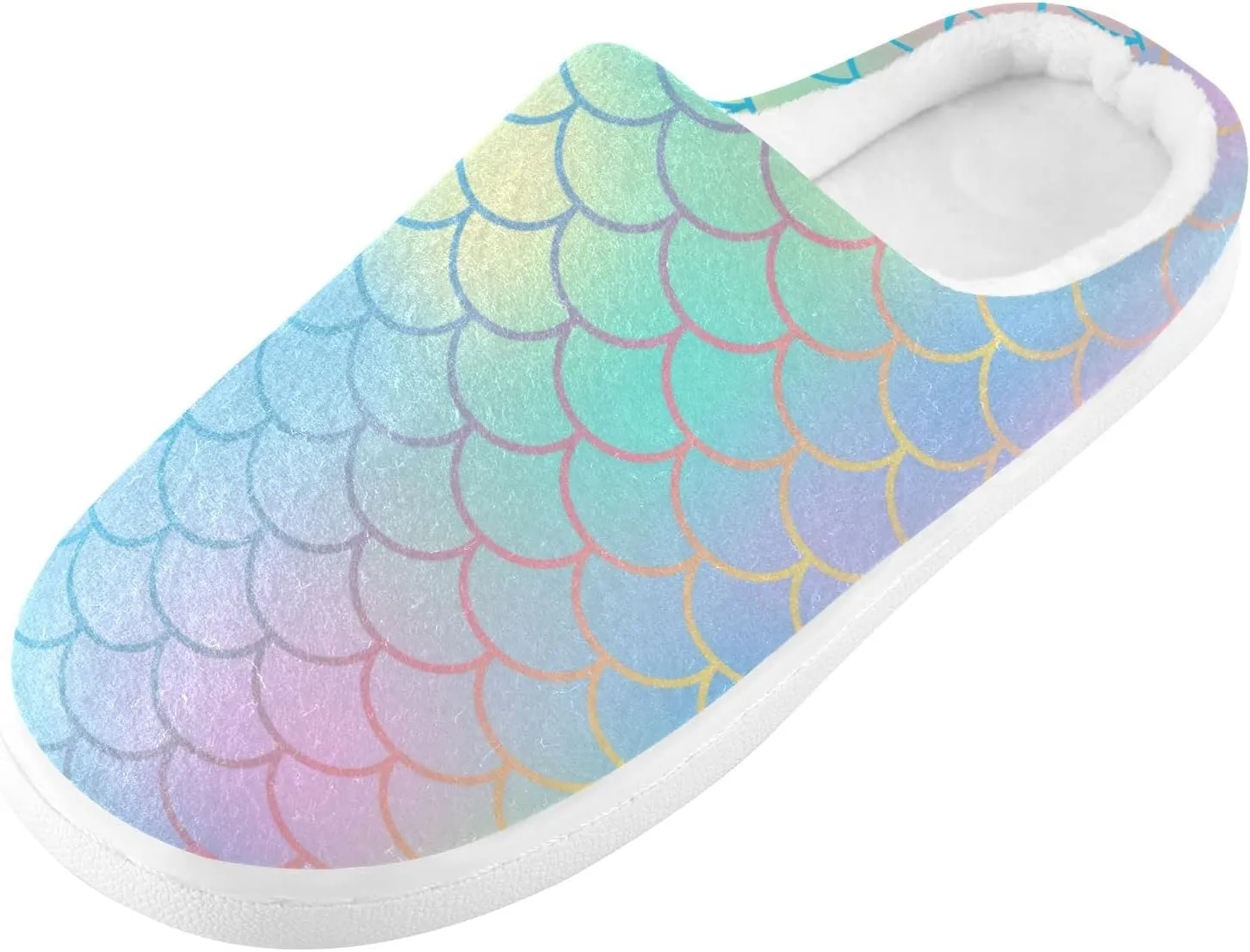 Oyihfvs Unisex Memory Foam Warm Slippers Comfort Soft Casual Shoes for Indoor Outdoor S-XXXL