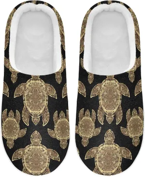 Oyihfvs Unisex Memory Foam Warm Slippers Comfort Soft Casual Shoes for Indoor Outdoor S-XXXL