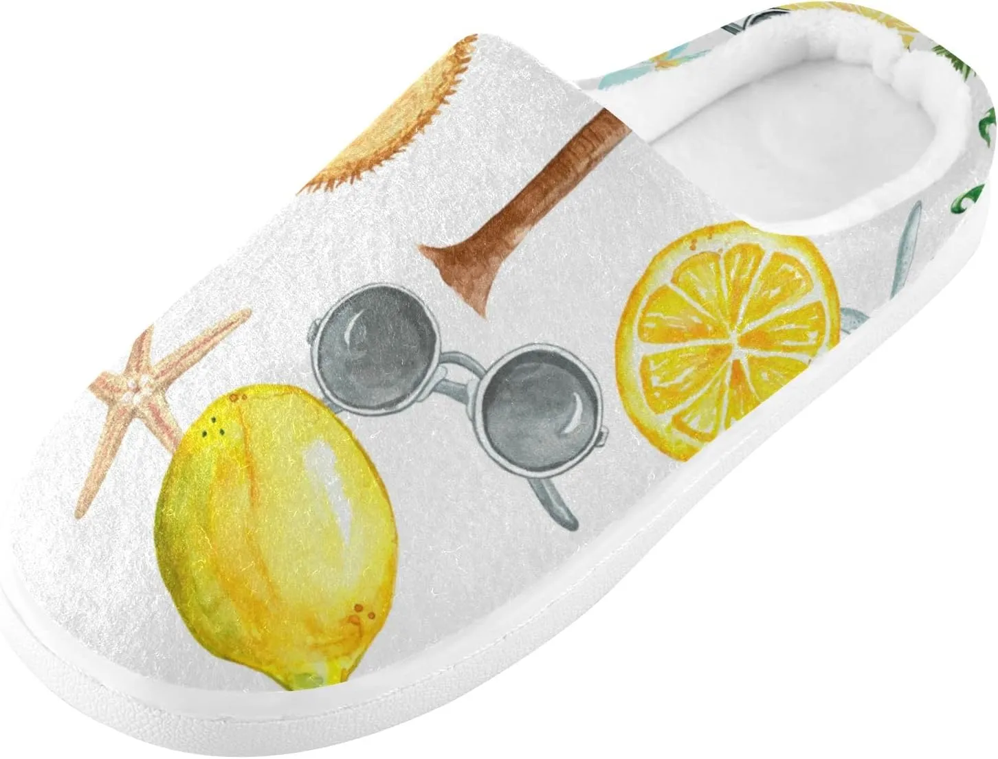 Oyihfvs Unisex Memory Foam Warm Slippers Comfort Soft Casual Shoes for Indoor Outdoor S-XXXL