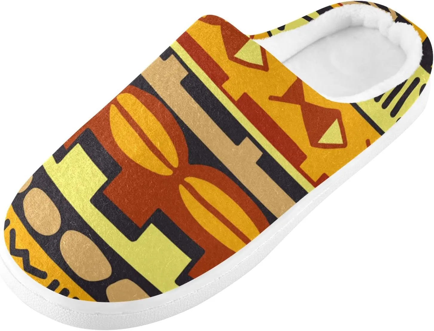 Oyihfvs Unisex Memory Foam Warm Slippers Comfort Soft Casual Shoes for Indoor Outdoor S-XXXL