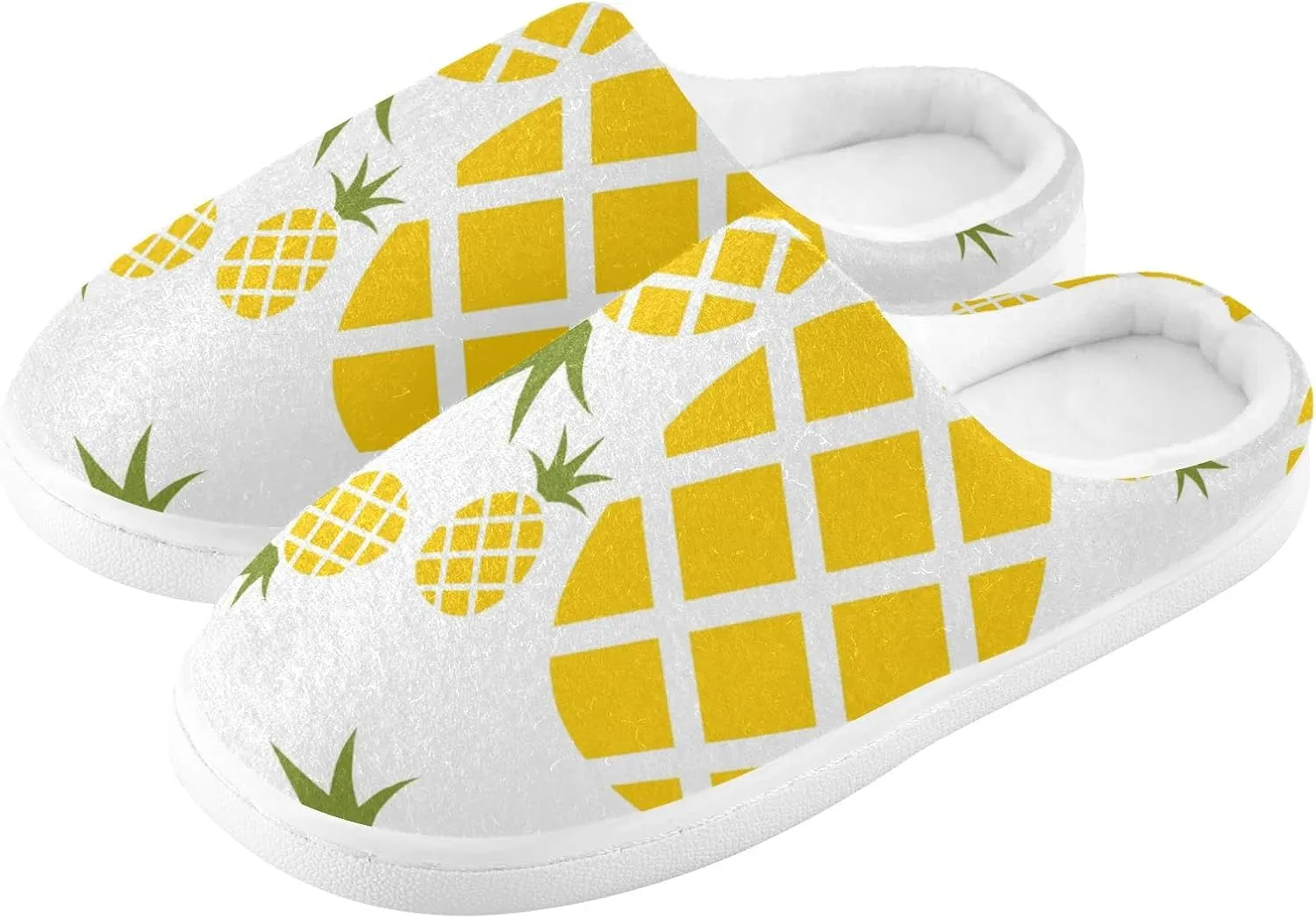 Oyihfvs Unisex Memory Foam Warm Slippers Comfort Soft Casual Shoes for Indoor Outdoor S-XXXL
