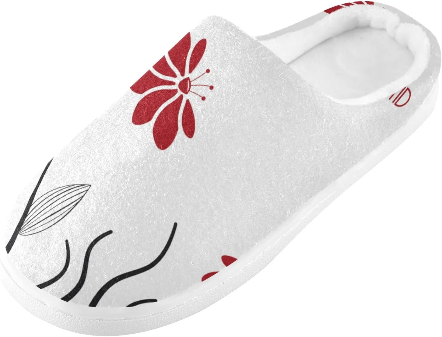 Oyihfvs Unisex Memory Foam Warm Slippers Comfort Soft Casual Shoes for Indoor Outdoor S-XXXL