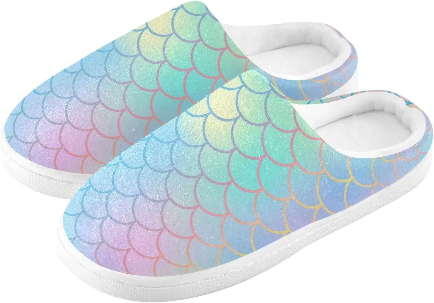 Oyihfvs Unisex Memory Foam Warm Slippers Comfort Soft Casual Shoes for Indoor Outdoor S-XXXL