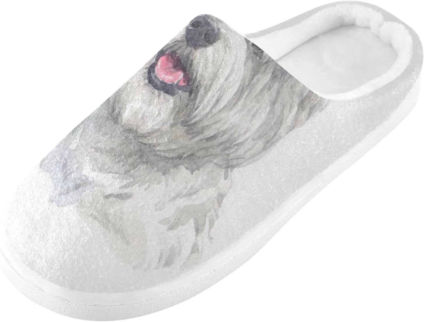 Oyihfvs Unisex Memory Foam Warm Slippers Comfort Soft Casual Shoes for Indoor Outdoor S-XXXL