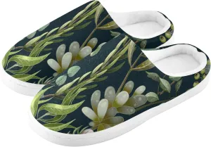 Oyihfvs Unisex Memory Foam Warm Slippers Comfort Soft Casual Shoes for Indoor Outdoor S-XXXL