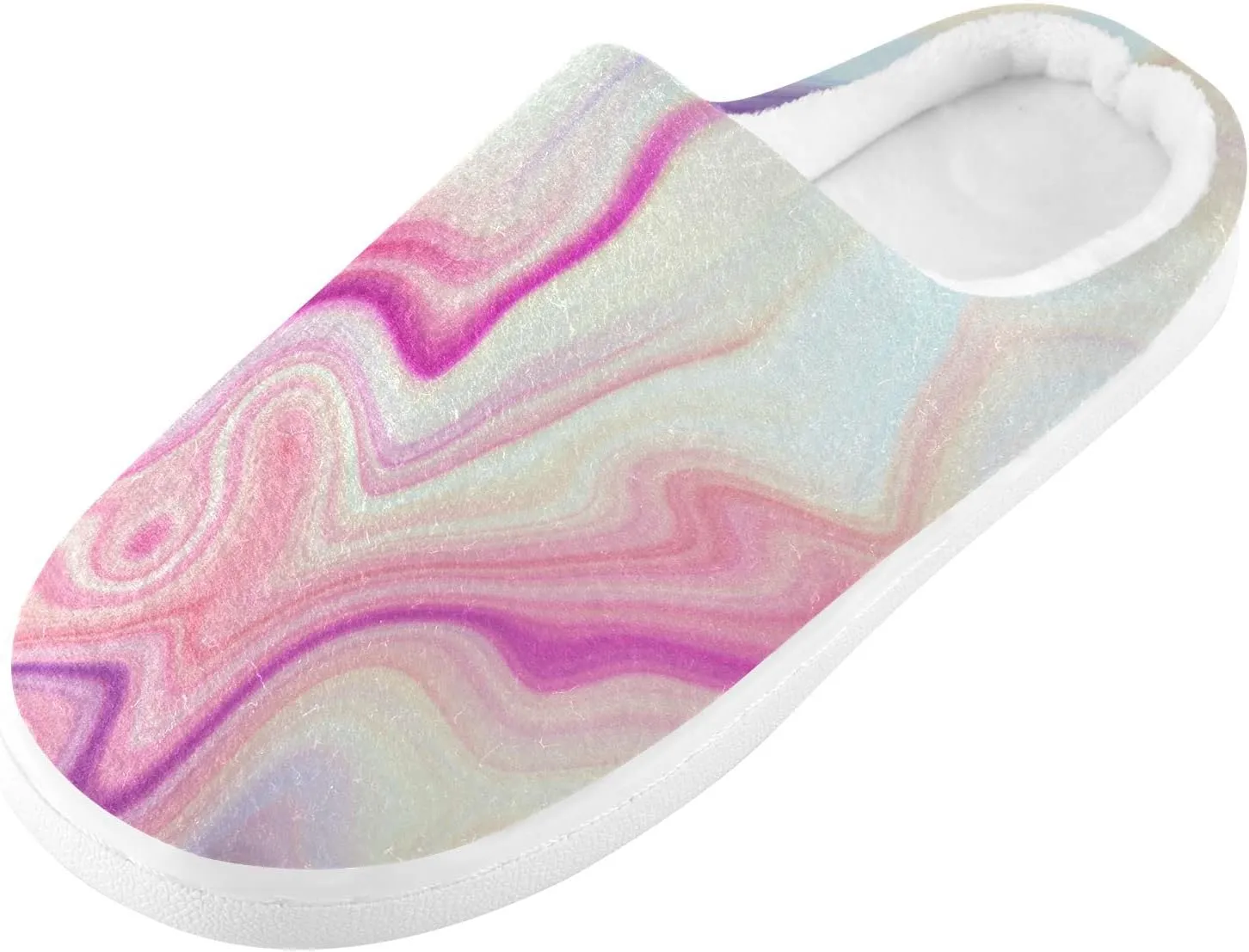 Oyihfvs Unisex Memory Foam Warm Slippers Comfort Soft Casual Shoes for Indoor Outdoor S-XXXL