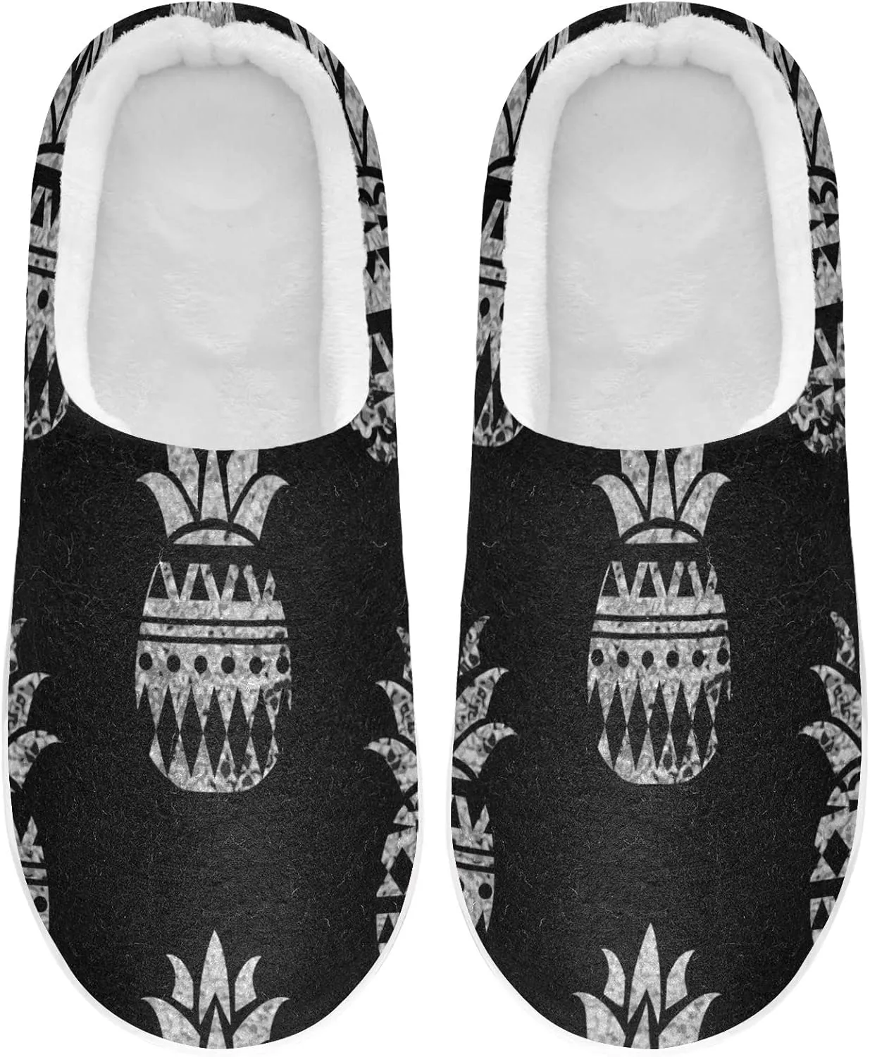 Oyihfvs Unisex Memory Foam Warm Slippers Comfort Soft Casual Shoes for Indoor Outdoor S-XXXL