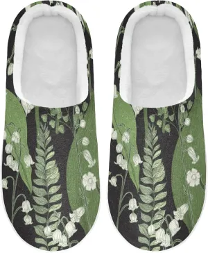 Oyihfvs Unisex Memory Foam Warm Slippers Comfort Soft Casual Shoes for Indoor Outdoor S-XXXL
