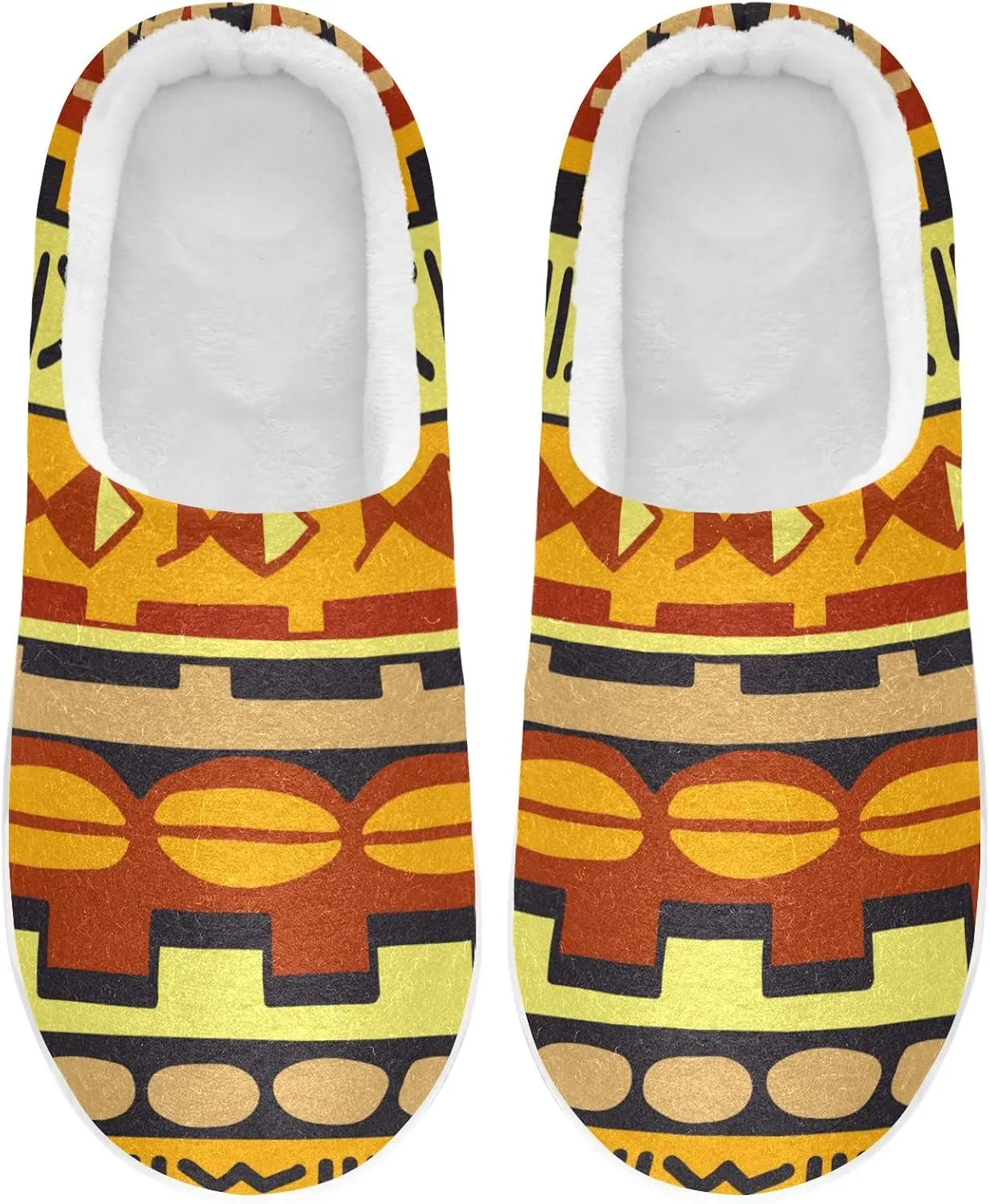 Oyihfvs Unisex Memory Foam Warm Slippers Comfort Soft Casual Shoes for Indoor Outdoor S-XXXL