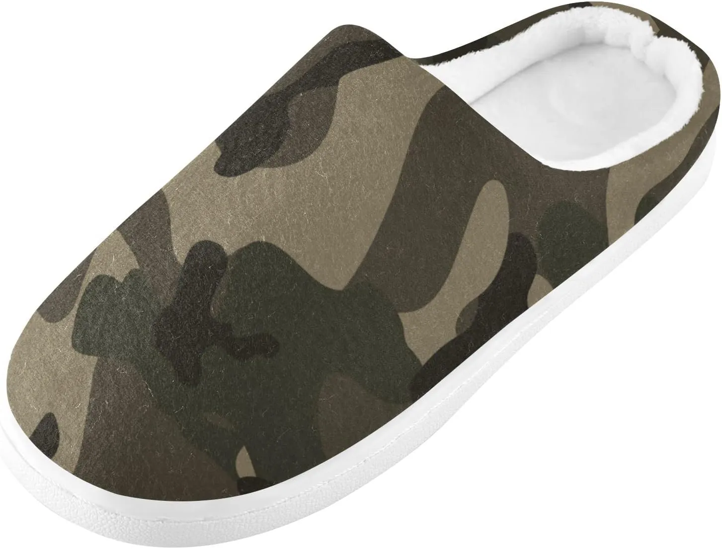 Oyihfvs Unisex Memory Foam Warm Slippers Comfort Soft Casual Shoes for Indoor Outdoor S-XXXL