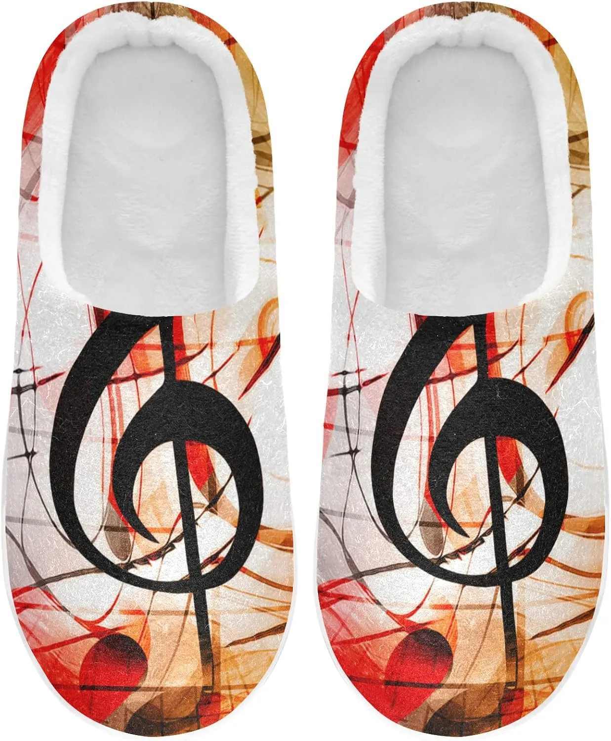 Oyihfvs Unisex Memory Foam Warm Slippers Comfort Soft Casual Shoes for Indoor Outdoor S-XXXL