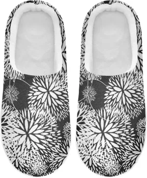 Oyihfvs Unisex Memory Foam Warm Slippers Comfort Soft Casual Shoes for Indoor Outdoor S-XXXL