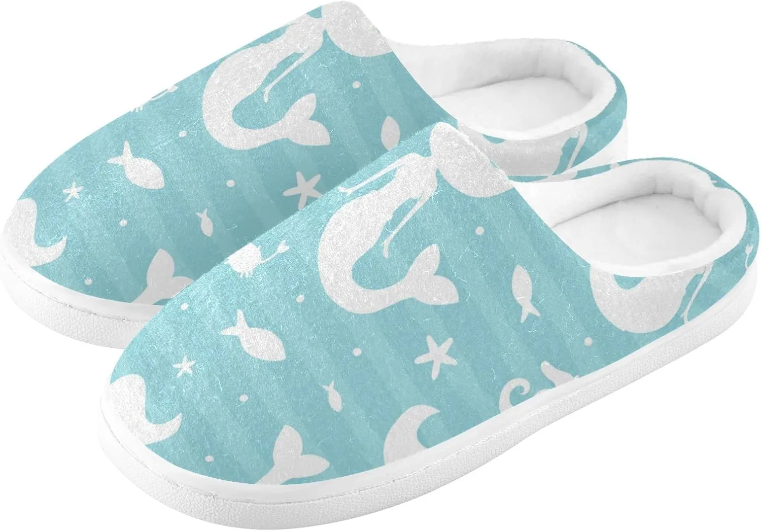 Oyihfvs Unisex Memory Foam Warm Slippers Comfort Soft Casual Shoes for Indoor Outdoor S-XXXL