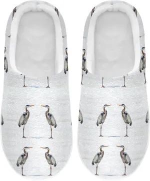 Oyihfvs Unisex Memory Foam Warm Slippers Comfort Soft Casual Shoes for Indoor Outdoor S-XXXL