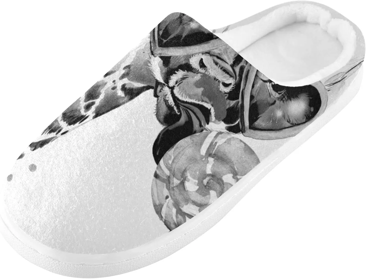 Oyihfvs Unisex Memory Foam Warm Slippers Comfort Soft Casual Shoes for Indoor Outdoor S-XXXL