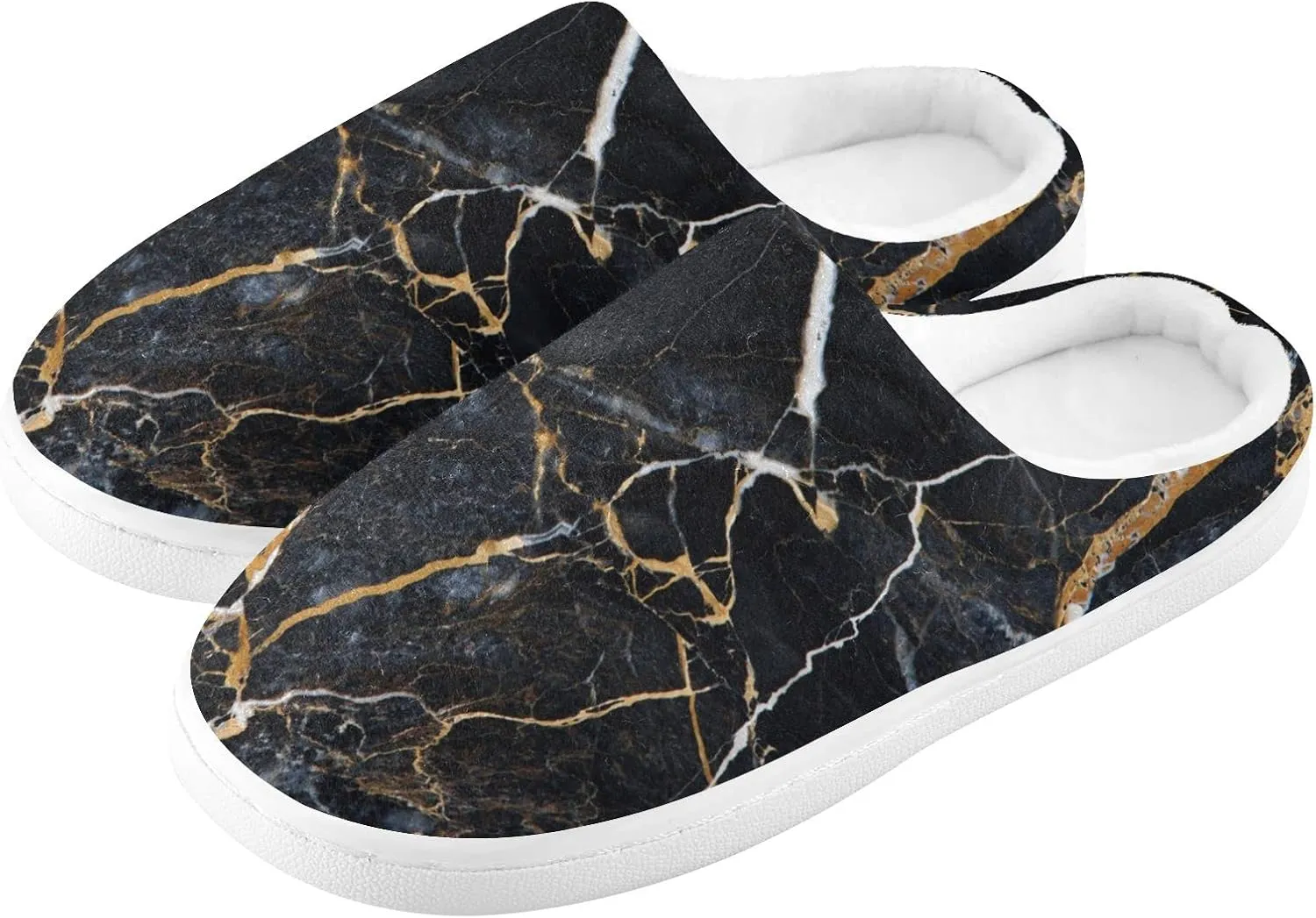 Oyihfvs Unisex Memory Foam Warm Slippers Comfort Soft Casual Shoes for Indoor Outdoor S-XXXL