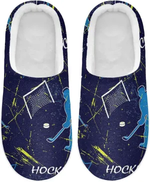Oyihfvs Unisex Memory Foam Warm Slippers Comfort Soft Casual Shoes for Indoor Outdoor S-XXXL
