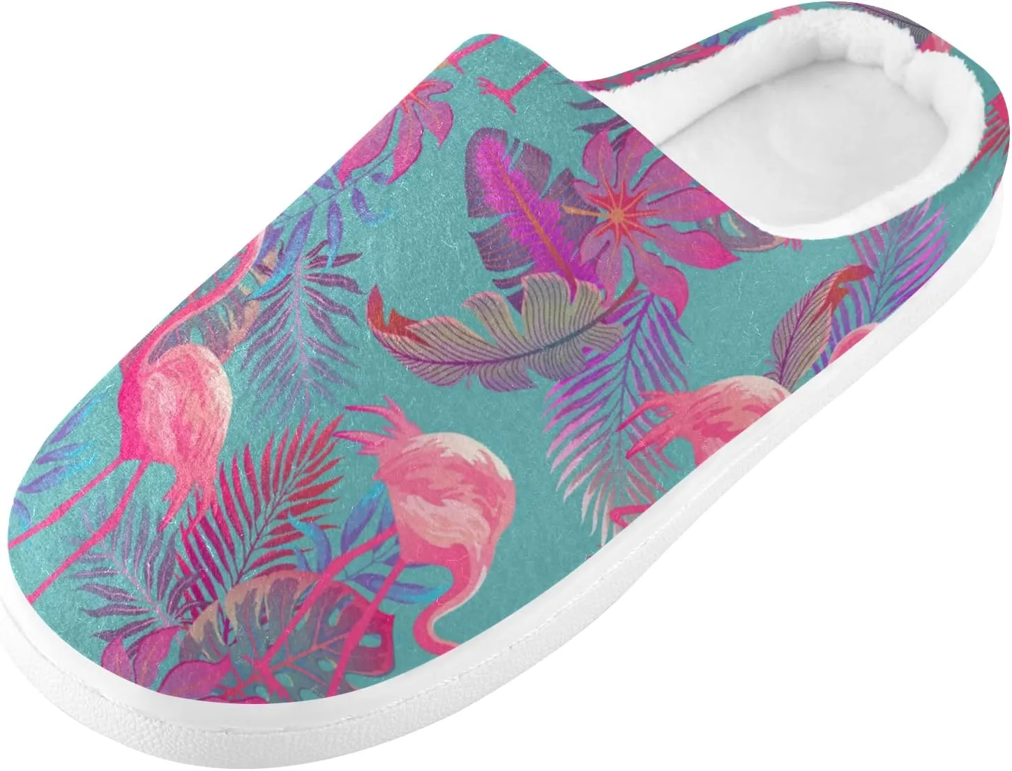 Oyihfvs Unisex Memory Foam Warm Slippers Comfort Soft Casual Shoes for Indoor Outdoor S-XXXL