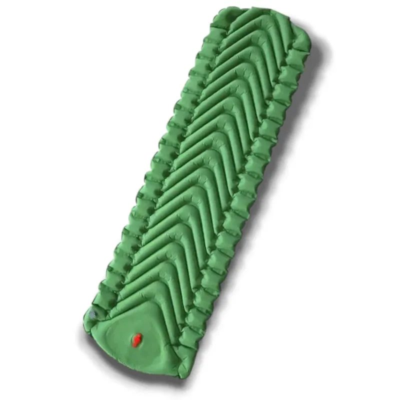 PACOONE Ultralight Inflatable Camping Mattress with Built-in Pump, 2.6" Thick Sleeping Mat