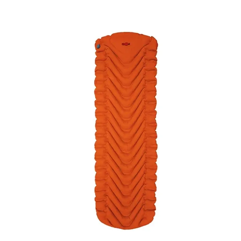PACOONE Ultralight Inflatable Camping Mattress with Built-in Pump, 2.6" Thick Sleeping Mat