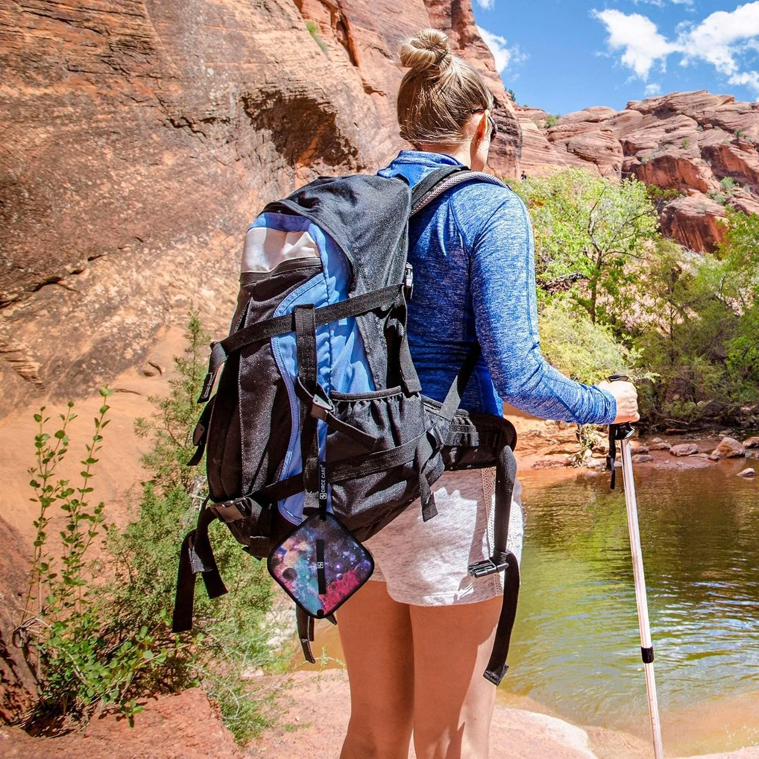 Pee Cloth: Silver Infused Pee rag for Women who Pee Outdoors, Reusable Absorbent Wipes, Eco-Friendly alt. to Toilet Paper, Hygienic Female Urination Solution for Camping, Hiking, Travel.