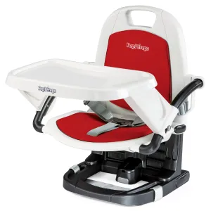 Peg Perego Rialto - Booster Seat - Suitable for Children 6 Months and Up - Made in Italy - Fragola (Red) (IMRIASNA03PL59)