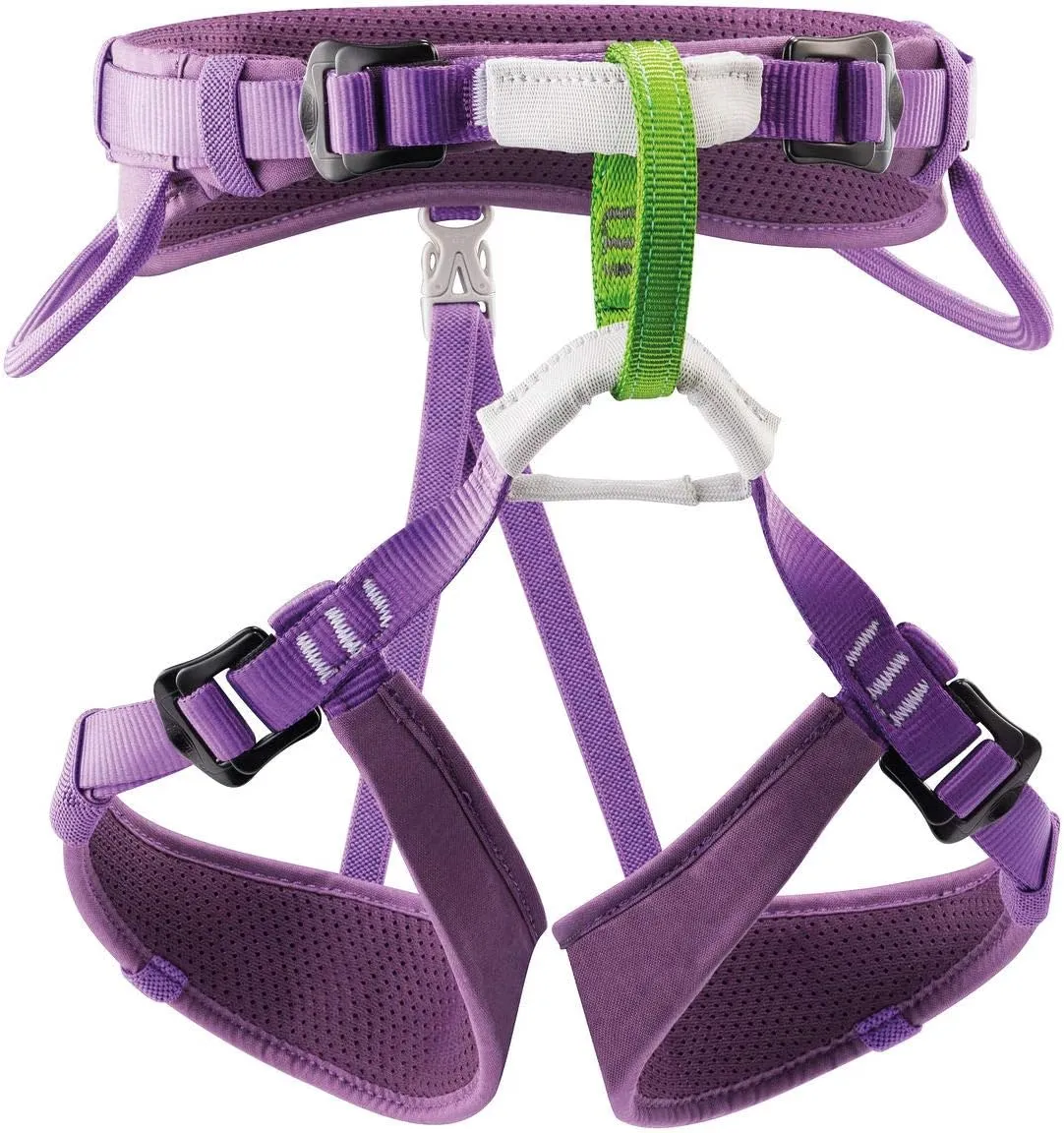 PETZL MACCHU Kids' Climbing Harness - Adjustable Seat Harness for Children Less Than 40kg / 88 lbs