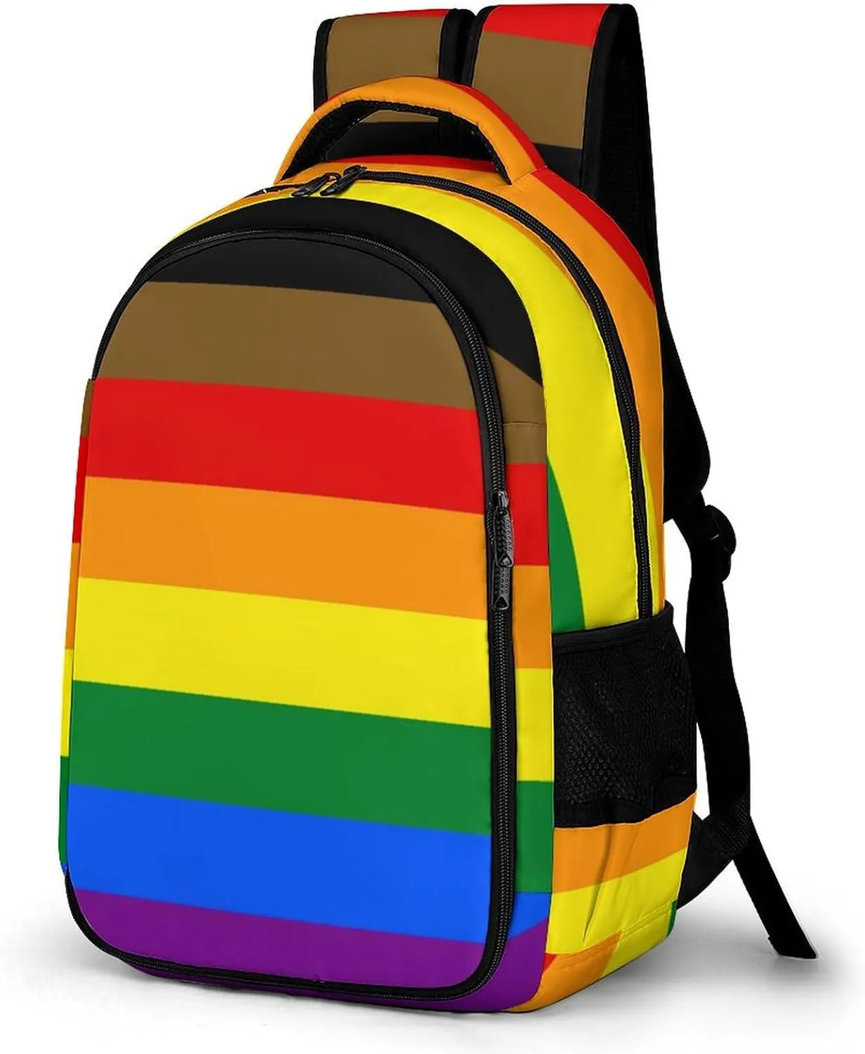 Philadelphia Pride Flag Backpack for Worker Teacher Business Hiking Travel Bag Shoulders Bag