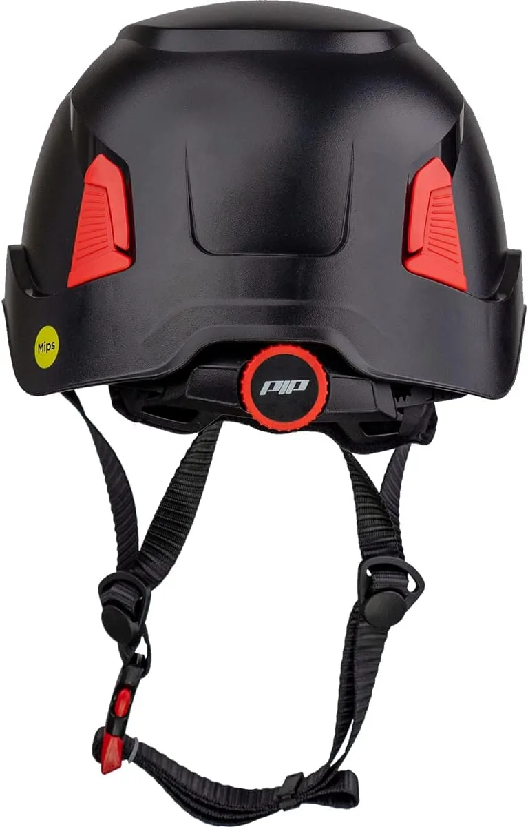 PIP Traverse Vented, Industrial Climbing Helmet with MIPS Technology, ABS Shell, 4-Point Chin Strap, ANSI II