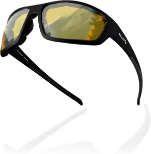 Polarized Motorcycle Riding Glasses UV Protection Foam Padded, Fishing, Golfing, Hiking, Fit Men Women