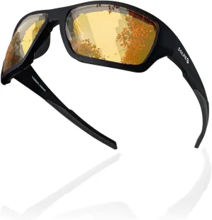 Polarized Sports Sunglasses Stylish designed Foam Padded UV Protection for Men and Women