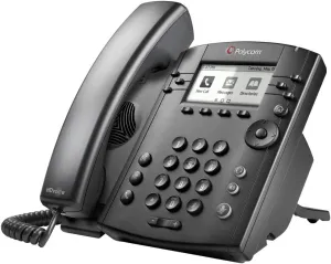 Polycom VVX 311 Corded Business Media Phone System - 6 Line PoE - 2200-48350-025 - Replaces VVX 310