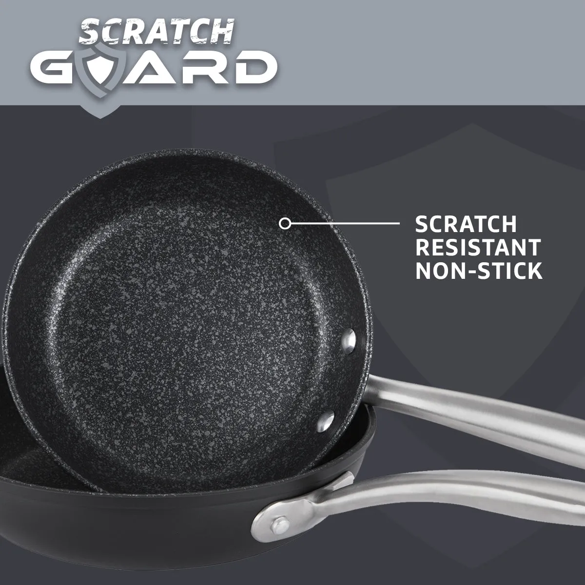 Prestige Scratch Guard Aluminium Stirfry, 29cm