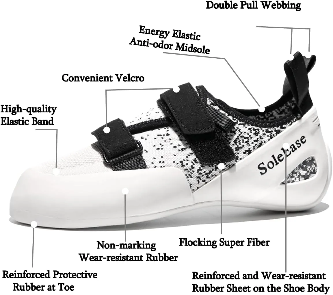 Professional All-Around Mens Womens Climbing Shoes for Gym and Sport Climbing
