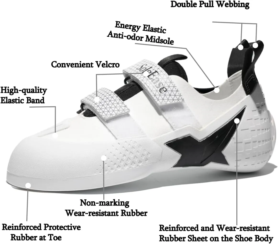 Professional All-Around Mens Womens Climbing Shoes for Gym and Sport Climbing