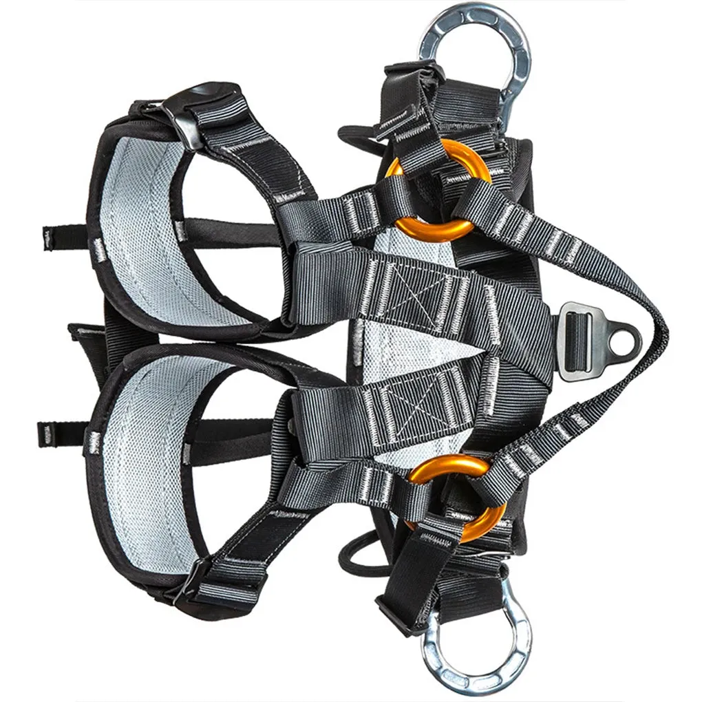 Professional Climbing Harness - Adjustable Safety Belt for Fall Protection