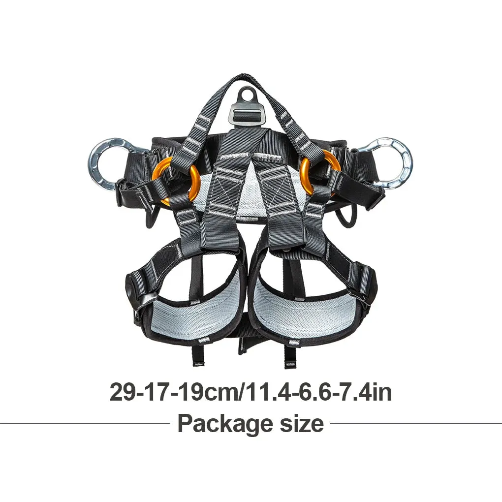 Professional Climbing Harness - Adjustable Safety Belt for Fall Protection