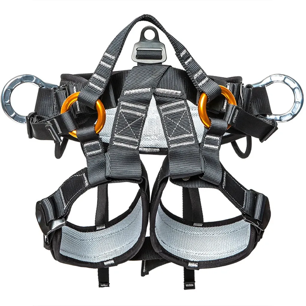 Professional Climbing Harness - Adjustable Safety Belt for Fall Protection