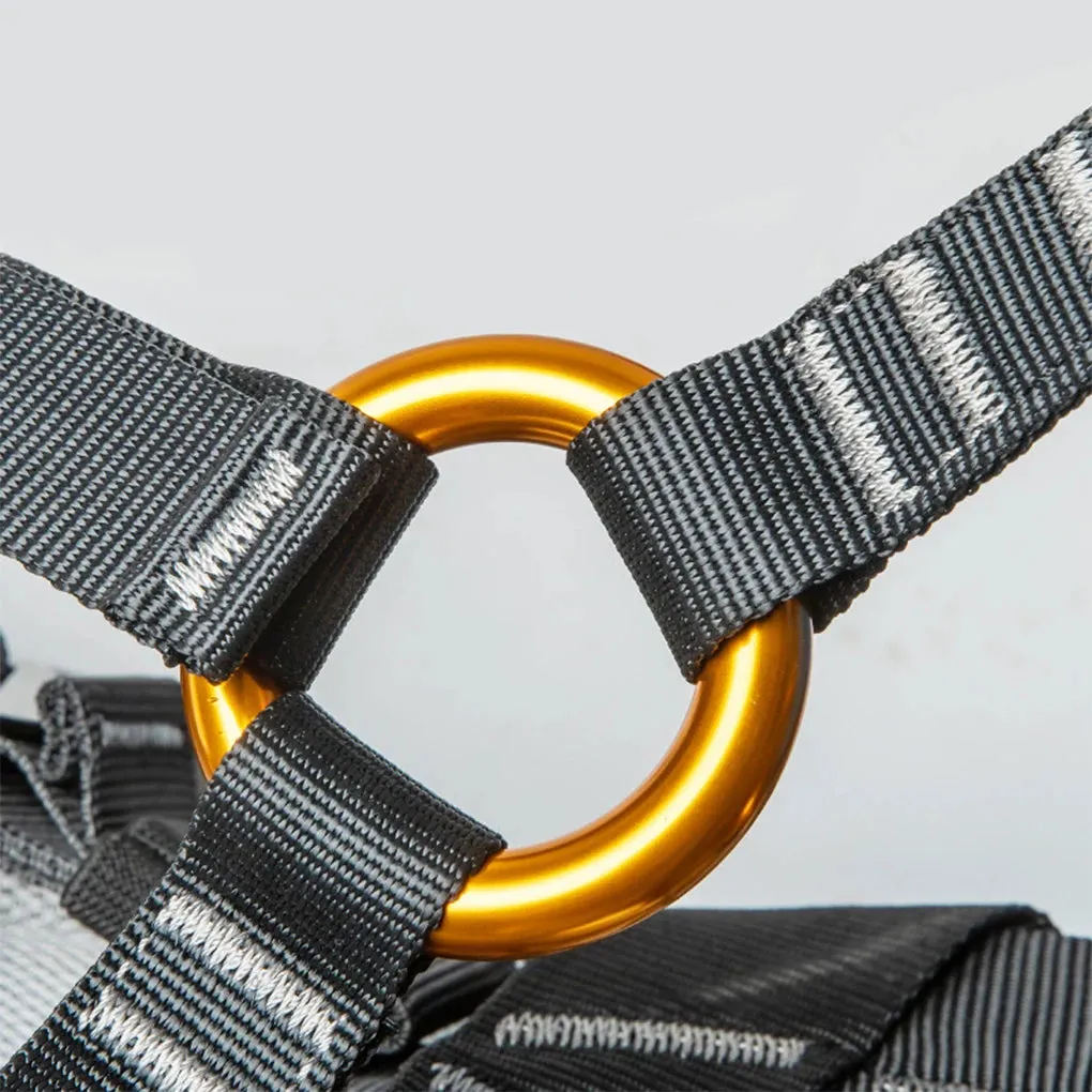 Professional Climbing Harness - Adjustable Safety Belt for Fall Protection