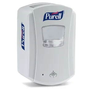 PURELL LTX-7 Touch-Free Hand Sanitizer Dispenser, White, for 700 mL PURELL LTX-7 Sanitizer Refills (Pack of 1) – 1320-04