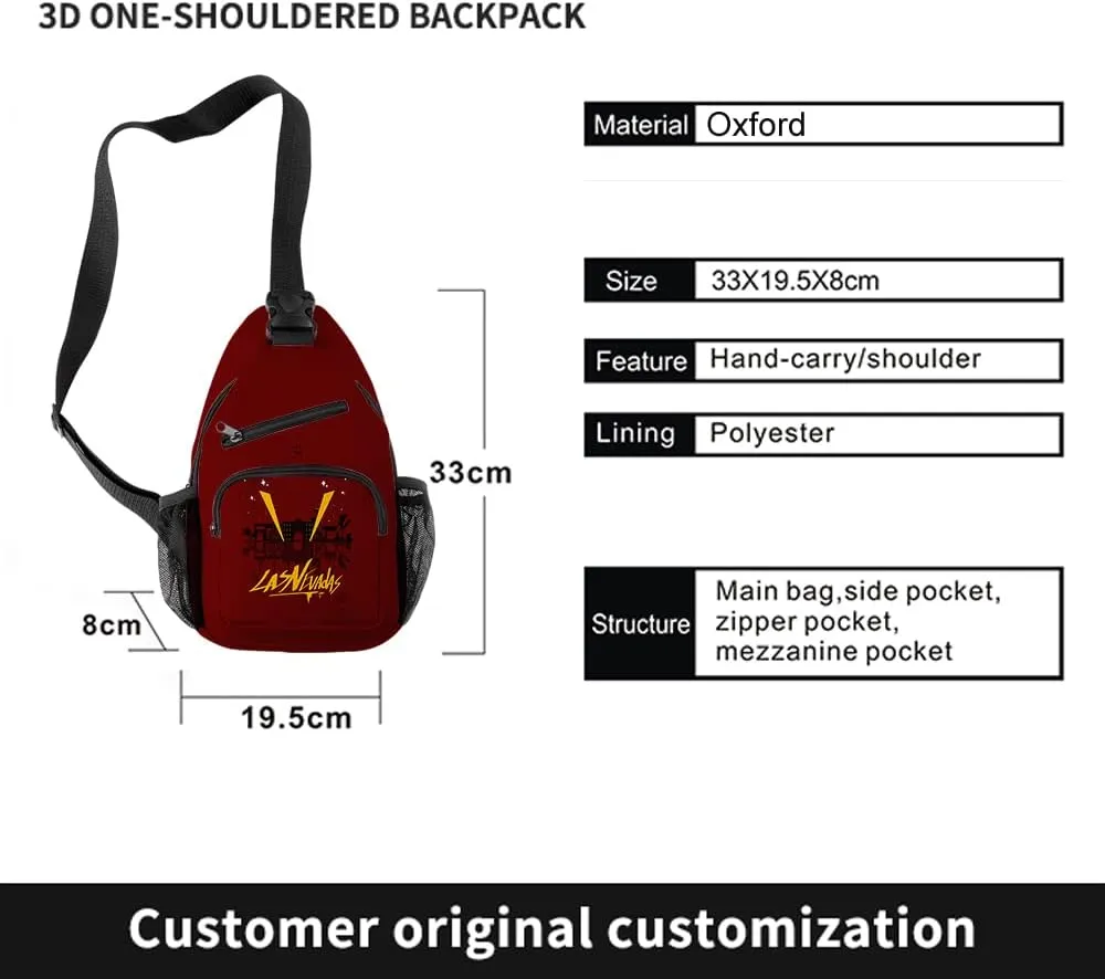 Quackity Merch The End Of Las Nevadas Backpack Oxford Bag Casual Three Piece Backpack (Suit1)