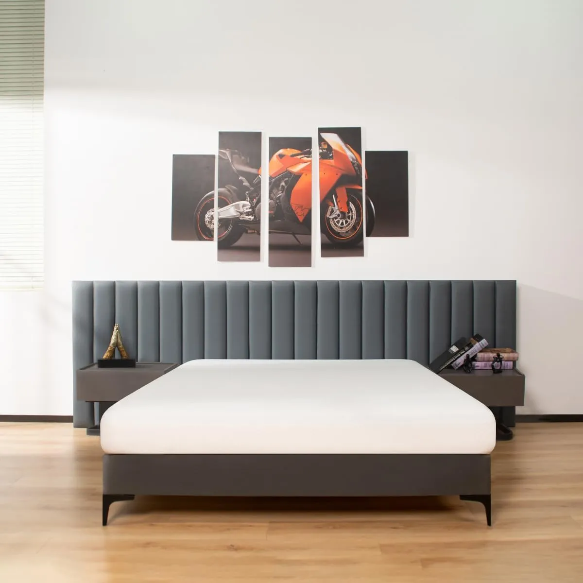 Queen Mattress, 6-inch, Gel Memory Foam [Premium Version] Medium-Firm, Queen Size Mattresses Bed in a Box, Fiberglass Free, Cooling Sleep & Pressure Relief, Certified Safe Foams & Fabric