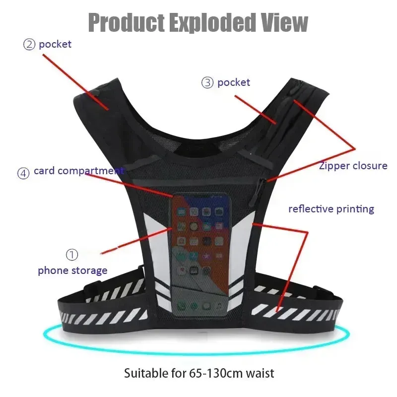 "Night Run Reflective Vest"