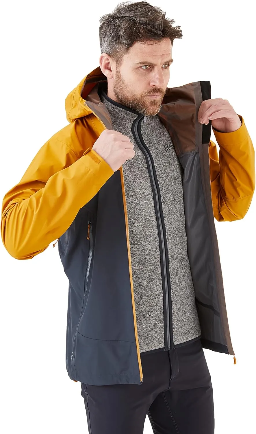 Rab Men's Arc Eco Waterproof Breathable Jacket for Hiking and Skiing