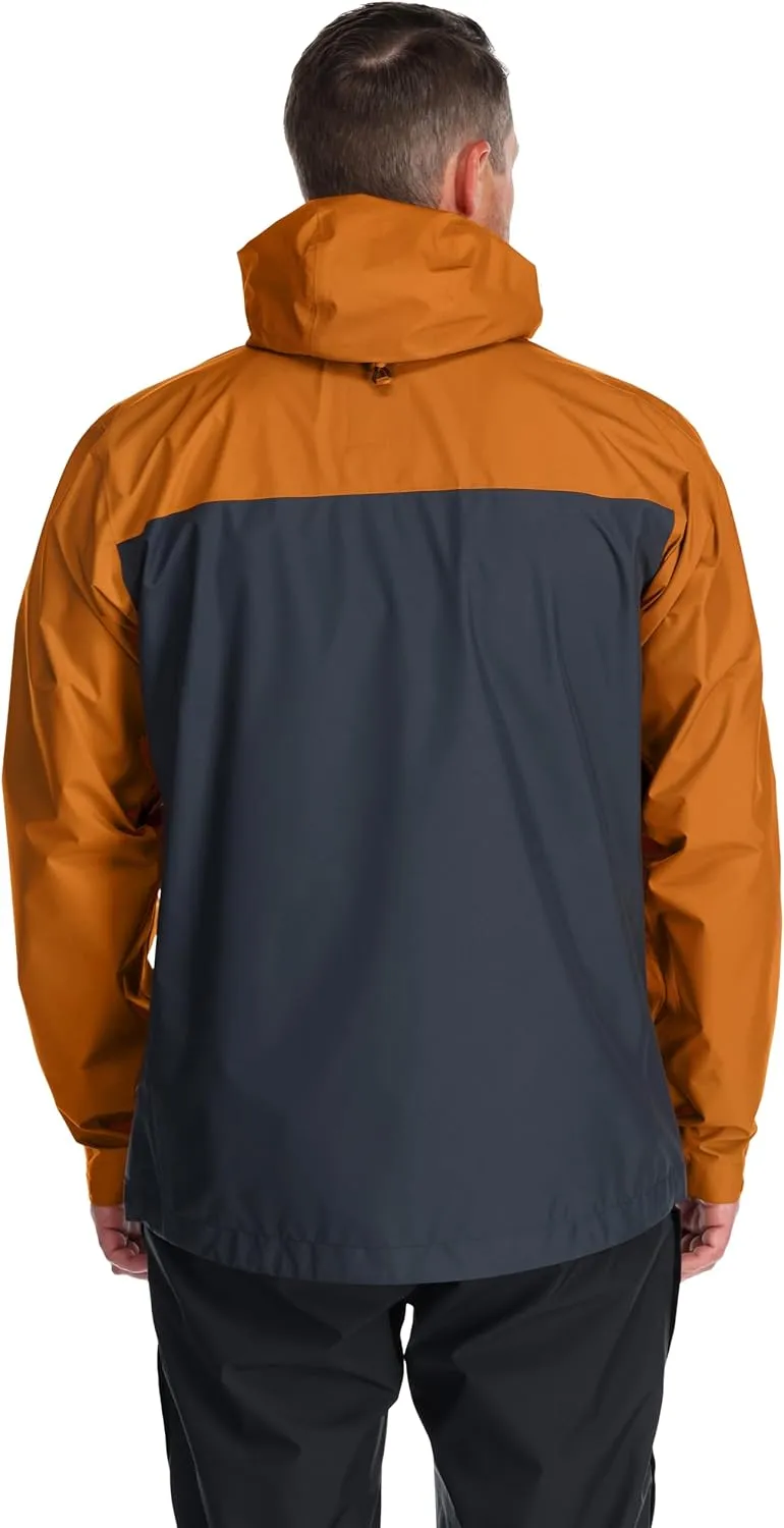 Rab Men's Downpour Eco Waterproof Breathable Jacket for Hiking & Climbing