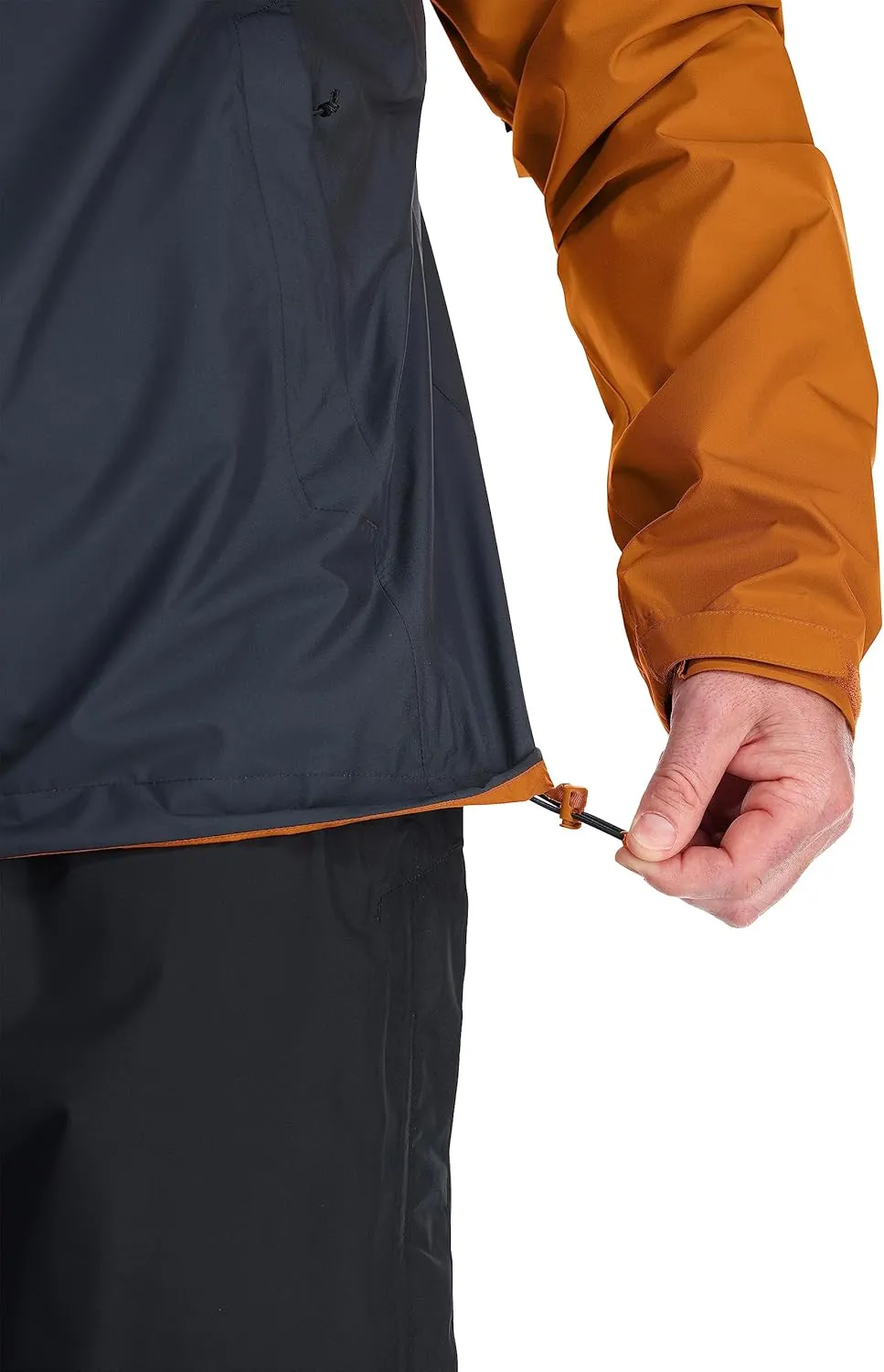 Rab Men's Downpour Eco Waterproof Breathable Jacket for Hiking & Climbing
