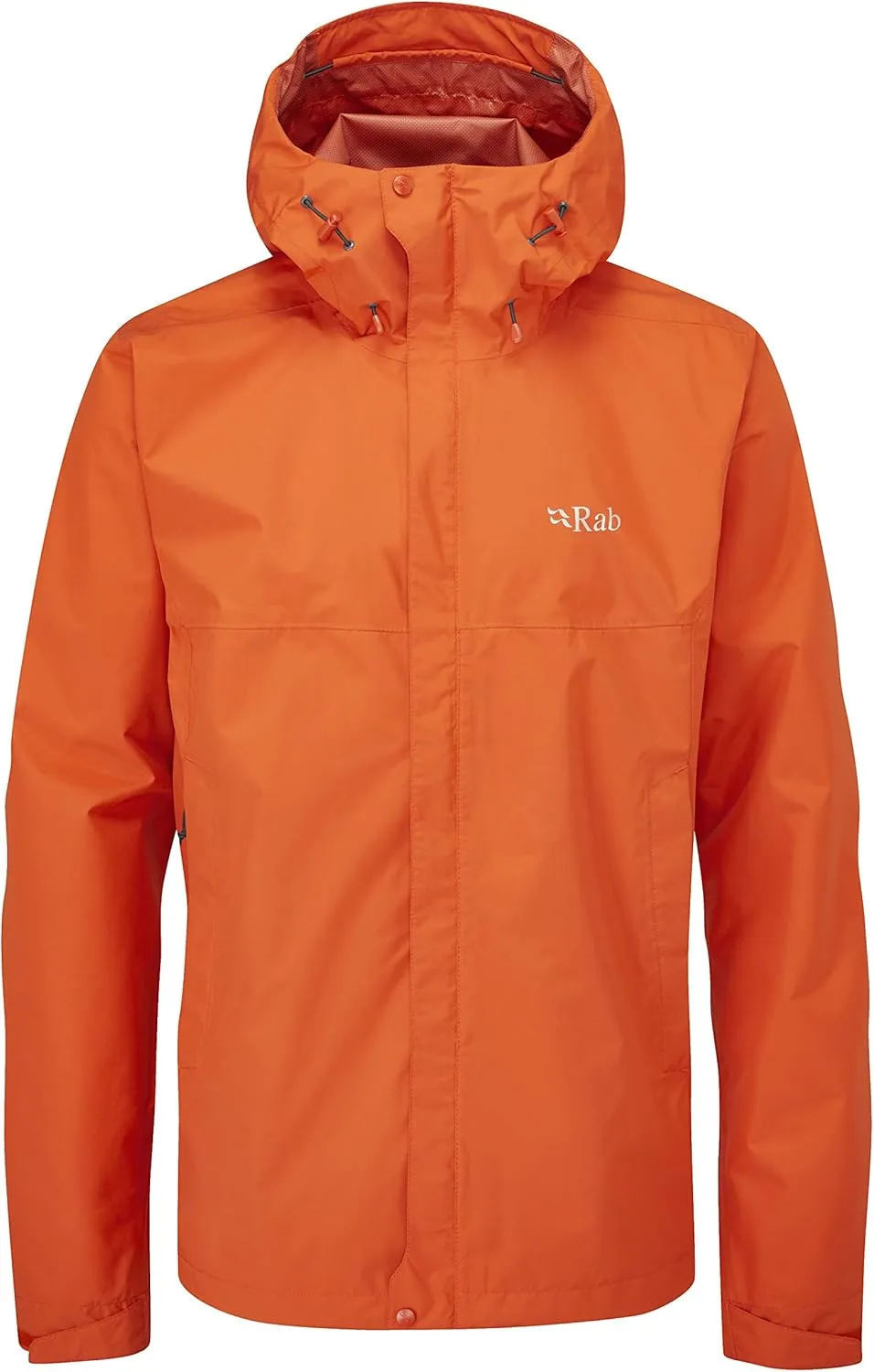 Rab Men's Downpour Eco Waterproof Breathable Jacket for Hiking & Climbing