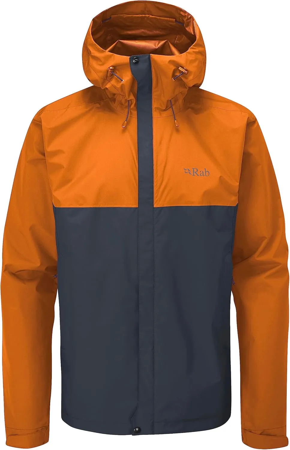 Rab Men's Downpour Eco Waterproof Breathable Jacket for Hiking & Climbing
