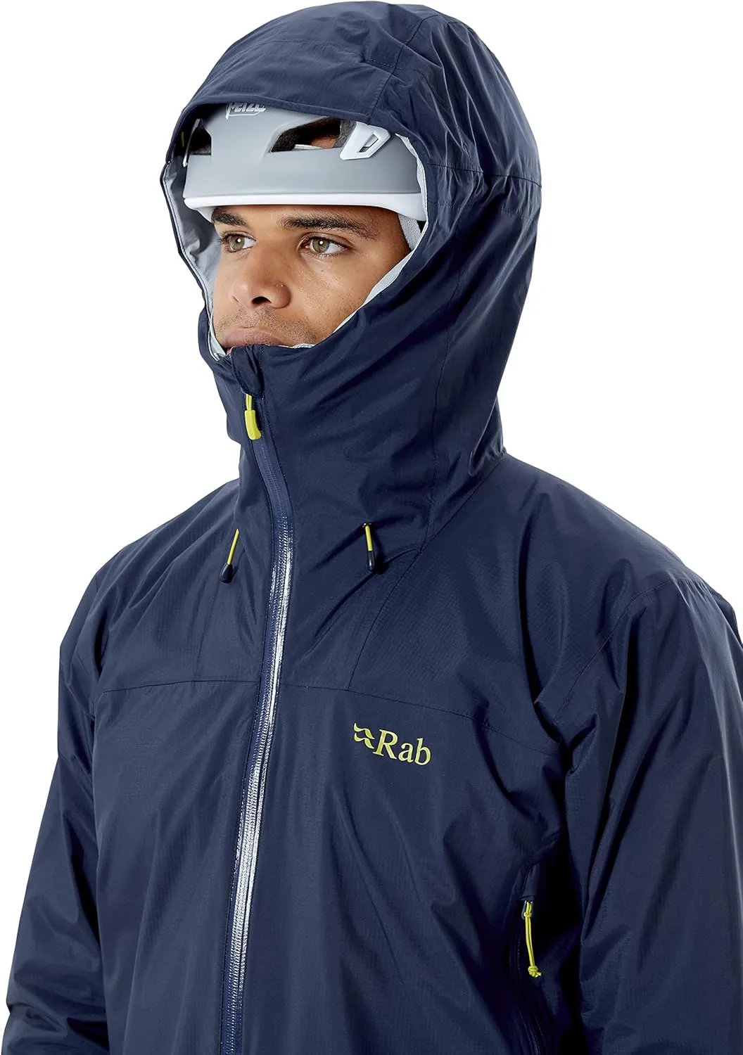 Rab Men's Downpour Plus 2.0 Waterproof Breathable Jacket for Hiking & Climbing