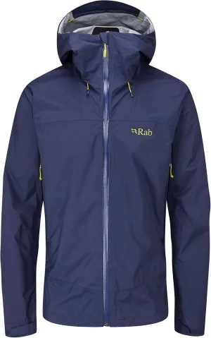 Rab Men's Downpour Plus 2.0 Waterproof Breathable Jacket for Hiking & Climbing